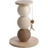 Flamingo 562097 krabpaal Snowie beige - dennenhout - 47 cm