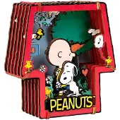 Pantasy Peanuts Puremind Model Kit Wooden Theater Healing Hug Model Kits