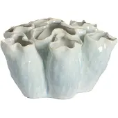 Light & Living - Vaas DIAGO - Blauw - 31.5x30x18.5 cm