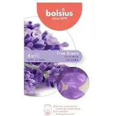 Bolsius 48 stuks wax melts lavendel - lavender geur (25 uur)