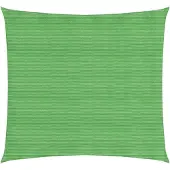 vidaXL Zonnezeil 160 g/m² 7x7 m HDPE lichtgroen