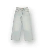 Vingino Meisjes Extra wide leg Jeans Cassie Pearl Meisje Blauw 140
