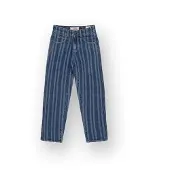 Vingino Jongens Loose Jeans Cadore Stripe Jongen Blauw 140