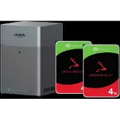 UGREEN NASync DH4300 Plus + Seagate Ironwolf 4TB Duo Pack