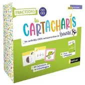 Nathan LES CARTACHARIS CE1-CE2 FRACTIONS LES CEINTURES DE CHARIVARI