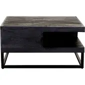 Label51 - Salontafel Cube - Zwart - 80x80x40cm