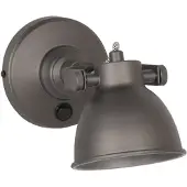 Label51 - Wandlamp Bow - Antraciet - 22x11x14cm