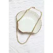 Label Kiki Baby shell necklace gold