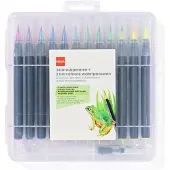 HEMA Brushpennen en hervulbare waterpenselen 26-delig