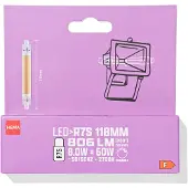 HEMA Led TL-buis Eel GR7S 8W 806lm Dim