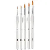HEMA Schilderpenselen Met Ronde Punt - 5 Stuks