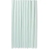 HEMA Douchegordijn 180x200cm Polyester Linnenstructuur Strepen (groen)