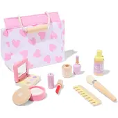 HEMA Make-up set 21x19x12cm hout