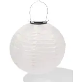 HEMA Solar Lampion ⌀28cm Wit