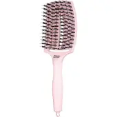 Olivia Garden Fingerbrush Care Iconic Boar&amp;Nylon Pastel Pink