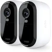 Arlo Essential3 2K beveiligingscamera - 2 IP-Camera's