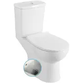 Boss & Wessing Bws kairo cleanwash staand toilet glans wit pk