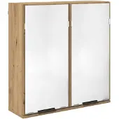 vidaXL Badkamermeubel Set 3 st Artisan Eiken 64,5 x 33,5 x 59 cm