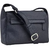 VOi Hirsch Bine Crossbody tas Leder 22 cm - Dames - blau