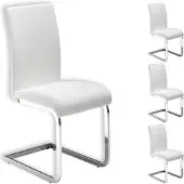 Idimex Schommelstoelen LETICIA, set van 4 - Wit