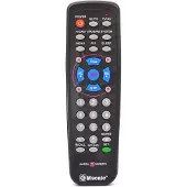 Msonic MBC415K Afstandsbediening IR Draadloze TV Druktoetsen (Universele afstandsbediening, Miracast), Afstandsbediening, Zwart