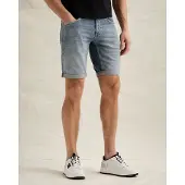 PME Legend Jeans 'Nightflight regular fit shorts' grijs gemêleerd