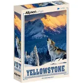Alipson Puzzle Yellowstone Wolf Puzzel (500 stukjes)