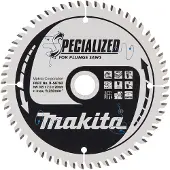 Makita Accessoires Invalcirkelzaagblad gemelamineerd Specialized 165x20x2,0 60T 5g TCG - B-56792