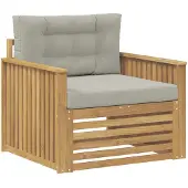 vidaXL Buitensofa Polyester Wit