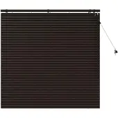 vidaXL Venetiaanse jaloezie Donkerbruin 125 x 130 cm 35 mm