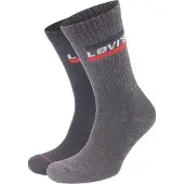 Levi's Sokken donkergrijs / rood / zwart / wit