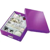 Leitz organisatiebox Click + Store, middel, paars