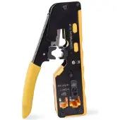Digitus Hulpmiddel voor het termineren van RJ45 (8P8C) cat.5e / cat.6, RJ12 (6P6C), RJ11 (6P4C) stekkers