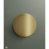 Hotbath &More rond ventilatierooster met klemmen geborsteld koper PVD