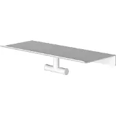 Hotbath &More SHA03 dubbele handdoekhaak voor Planchet serie mat wit