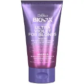 Biovax Ultra Violet intensief regenererend toning masker voor blond en grijs haar 150ml