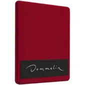 Dommelin Hoeslaken Rosso (Percal 200TC)-100 x 210 cm