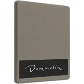 Dommelin Hoeslaken Taupe (Satijn 300TC)-120 x 210 cm