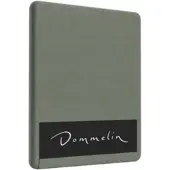 Dommelin Hoeslaken Spargroen (Percal 200TC)-100 x 220 cm