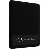 Dommelin Hoeslaken Zwart (Percal 200TC)-180 x 220 cm