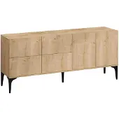 Norda Design Buffet 6 deuren eiken decor saffier l180 cm laika