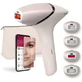 Philips Epilator met pulslamp - - LUMEA BRI976/00 - SkinAI SenseIQ - Bedraad/draadloos - 4 opzetstukken