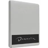 Dommelin Hoeslaken Zilver (Percal 200TC)-90 x 220 cm