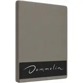 Dommelin Topper Hoeslaken 10-14 cm Taupe (Flanel)-180 x 210 cm