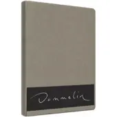 Dommelin Topper Hoeslaken 5-9 cm Taupe (Flanel)-200 x 200 cm