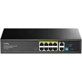 Cudy GS1010PE netwerk-switch Unmanaged Gigabit Ethernet (10/100/1000) Power over Ethernet (PoE) Zwart