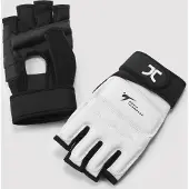 JCalicu Taekwondo-handbeschermers (handschoen) | WT | Wit (Maat: L)
