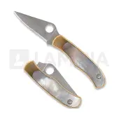 Spyderco Bug Slip Joint Abalone