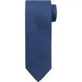 Suitable Stropdas Zijde Donkerblauw K82-1 - | Blauw | Maat one size