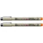 Bruynzeel Pigma Micron 005 pen oranje